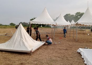 Senam Sehat Hingga Pembagian Door Prize Meriahkan Roadshow LKBA 2024 di Kecamatan Kragilan