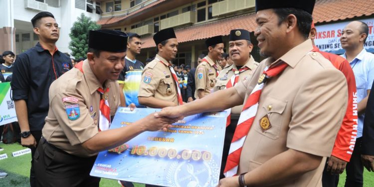 Kwartir Pramuka se-Kota Tangerang Terima Stimulan