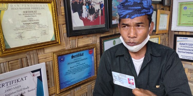 Baduy Dicatut Untuk Politik Praktis, Jaro Saija: Orang Baduy Tidak Ikut-ikut Politik