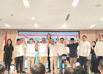 Andra Soni dan Wahidin Halim Temui Surya Paloh 