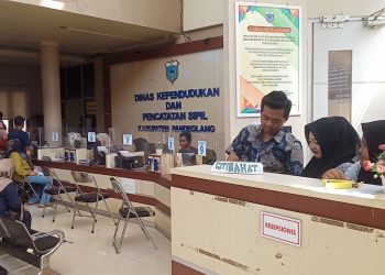 Stok Blangko dan Reborn Tinta e-KTP di Disdukcapil Pandeglang Menipis