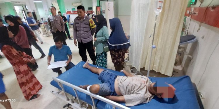 Tertabrak Kereta Api, Warga Cimuncang Cuma Terluka