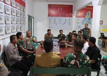 Perkuat Kolaborasi dengan TNI, Kapolres Serang Sambangi Markas Koramil 0602-21/Kopo