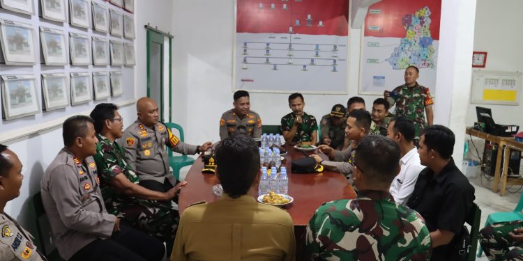 Perkuat Kolaborasi dengan TNI, Kapolres Serang Sambangi Markas Koramil 0602-21/Kopo