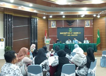 Cegah Korupsi, Inspektorat Minta Kepala Sekolah di Banten Jaga Integritas