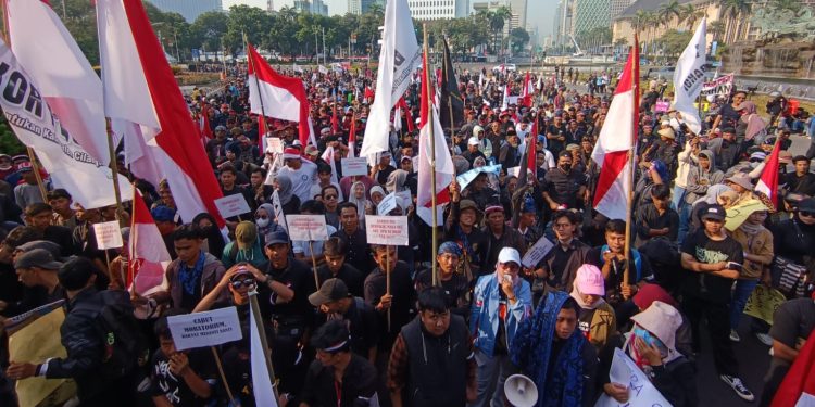 5.000 Warga Banten Selatan Demo di Istana Negara dan DPR RI, Tuntut Pengesahan DOB Cilangkahan
