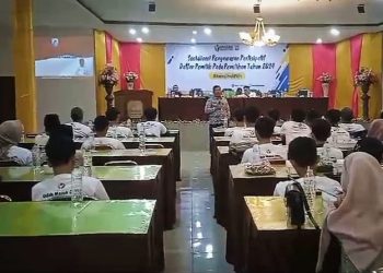 Tingkatkan Partisipasi Pemilih, Bawaslu Lebak Gelar Sosialisasi Pengawasan Partisipatif