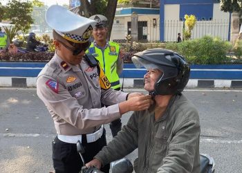 Satlantas Polres Lebak Tertibkan Pengendara Nakal pada Operasi Patuh Maung 2024