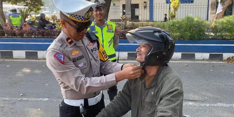 Satlantas Polres Lebak Tertibkan Pengendara Nakal pada Operasi Patuh Maung 2024