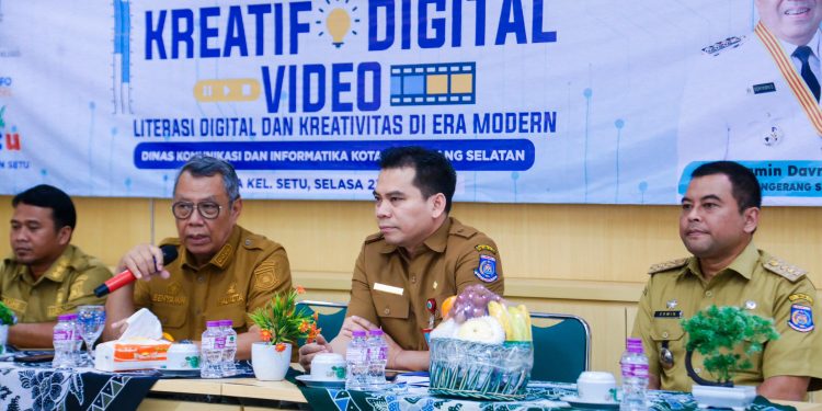Karang Taruna Diberi Pelatihan Video Kreatif, Benyamin: Wujudkan SDM Tangsel yang Unggul di Era Digital