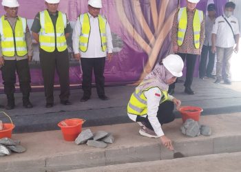 Peletakan Batu Pertama, Revitalisasi Pasar Kutabumi Dimulai