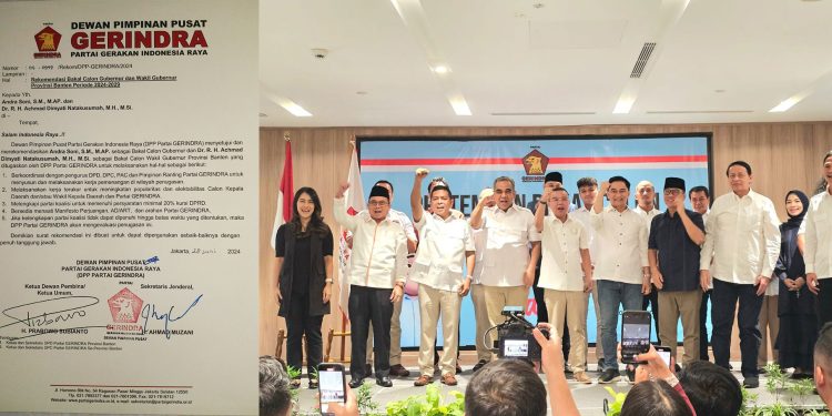 BREAKING NEWS! Andra-Dimyati Kantongi Rekomendasi Prabowo