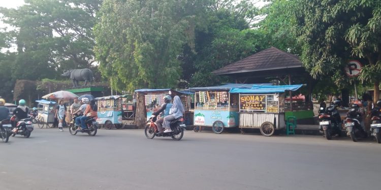 Satpol PP Pandeglang Dinilai Tak Tegas Tertibkan PKL, HMI Sebut Instruksi Bupati Hanya Isapan Jempol