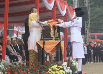 Bangga! Anak Pejuang NKRI Menjadi Anggota Pasukan Pengibar Bendera di Kabupaten Serang