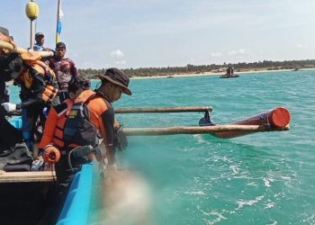 Satu Korban Terseret Arus di Pantai Karangseke Ditemukan Meninggal