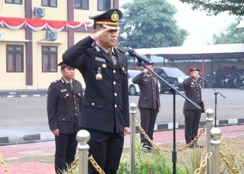 Jadi Inspektur Upacara HUT RI, Wakapolres Serang: Jadikan Momentum Hari Kemerdekaan Untuk Terus Maju dan Berkembang