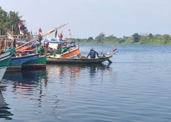 DLH Kabupaten Serang Ambil Sampel Air Sungai Ciujung