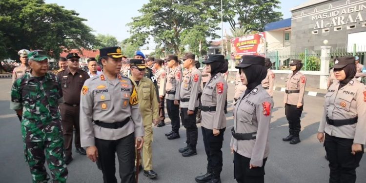 Amankan Pilkada, Polres Lebak Terjunkan 793 Personel