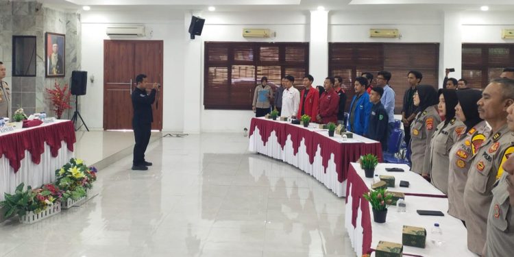 Polres Cilegon Ajak Mahasiswa Jaga Keamanan Selama Pilkada Serentak 2024