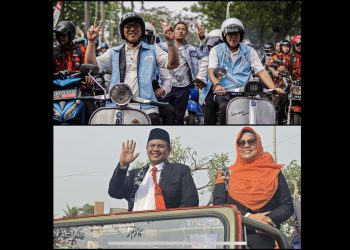 Daftar Hari Kedua di KPU, Helldy dan Isro Paparkan Visi Misi di Hadapan Pendukungnya