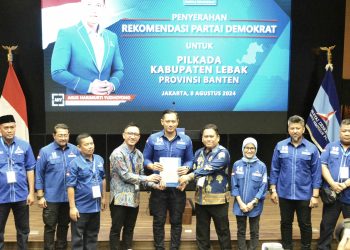 Demokrat Berikan Rekomendasi ke Hasbi Jayabaya-Amir Hamzah di Pilkada Lebak