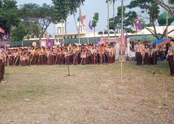 330 Siswa Ikut Jambore Ranting Pramuka Kecamatan Majasari