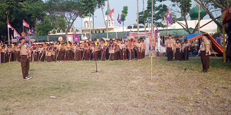 330 Siswa Ikut Jambore Ranting Pramuka Kecamatan Majasari