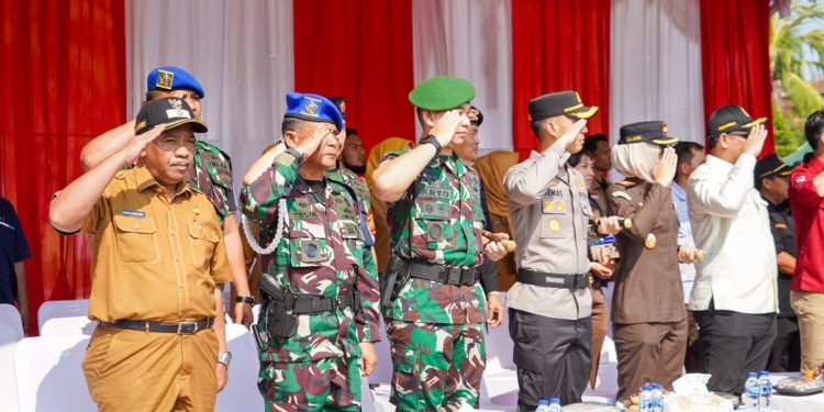 Hadiri Simulasi Pengamanan Pilkada, Sekda Maman Optimistis Pesta Demokrasi di Cilegon Aman