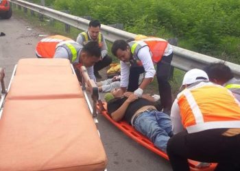 Kecelakaan di Tol Tangerang Merak, Warga Puri Anggrek Kota Serang Alami Luka Berat