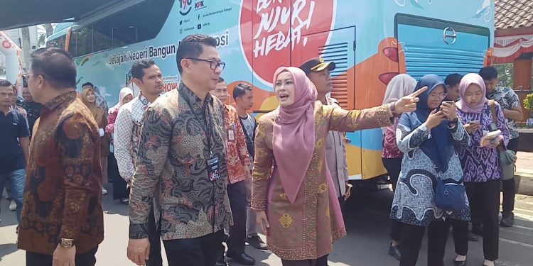 Tebar Nilai Antikorupsi, Bus KPK Singgah di Kabupaten Pandeglang