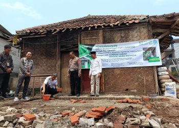 Kecamatan Tigaraksa dan Kopsyah BMI Bangun Rumah Tidak Layak Huni di Matagara