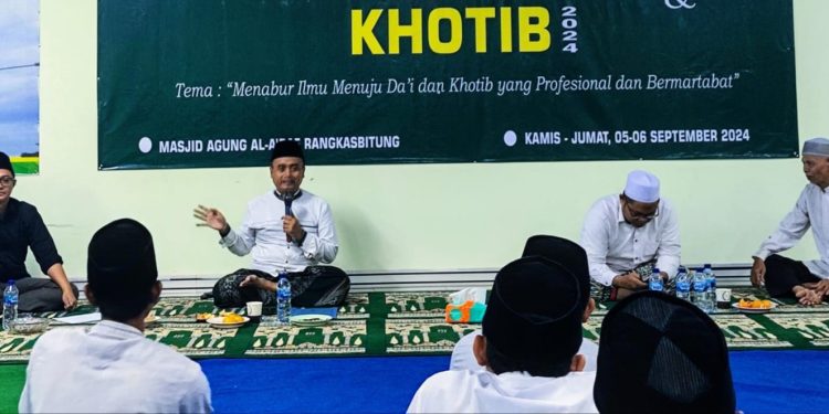 Tingkatkan Kualitas Dakwah, MUI Lebak Latih Dai dan Khatib
