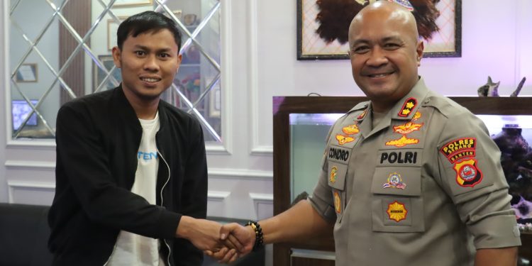 Kapolres Serang Cari Pencuri Kambing Milik Wartawan Banten TV