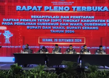 Segini Jumlah DPT Kabupaten Serang di Pilkada 2024