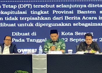 Pilkada Banten 2024: Ada 84.016 Pemilih Baru di DPT