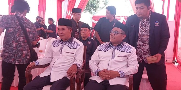 Syafrudin-Heriyanto, Pasangan Pertama Hadir di KPU Kota Serang