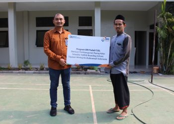 BRI Serang Berikan Bantuan Pembangunan Ruang Kelas