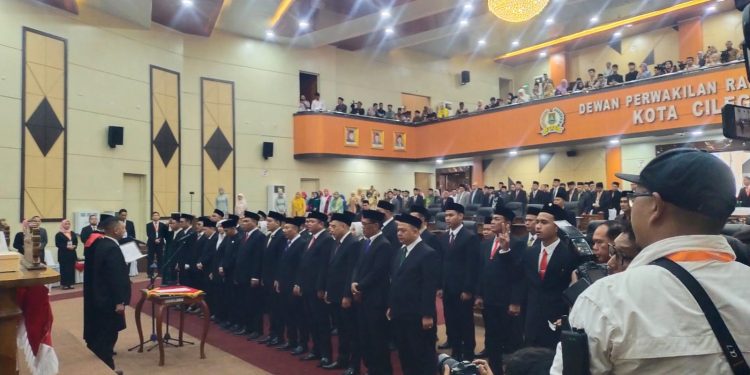 40 Anggota DPRD Kota Cilegon Periode 2024-2029 Dilantik