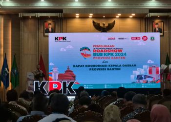 Wakil Ketua KPK Buka Kegiatan Jelajah Negeri Bangun Antikorupsi Roadshow Bus KPK 2024 di Banten