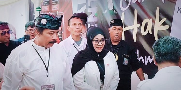 Bakal Calon Bupati Pandeglang Aap Aptadi Pilih Ratu Anita Sangadiah sebagai Wakilnya