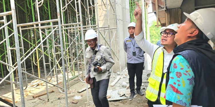 Tinjau Gedung Baru Bapenda Tangsel, Pilar: Insya Allah Kuat Seratus Tahun