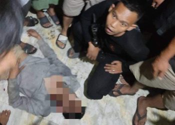 Diduga Hendak Curi Motor Ustaz, Pria Asal Kragilan Babak Belur Dipukuli Warga