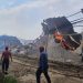 Pabrik Triplek di Kecamatan Jawilan Terbakar, Pemadaman Terkendala Supai Air