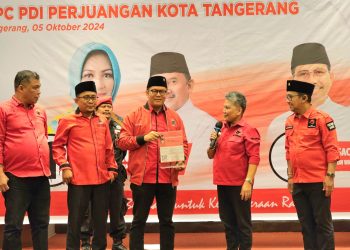 Calon Wakil Walikota Tangerang, Maryono Resmi Jadi Kader PDIP