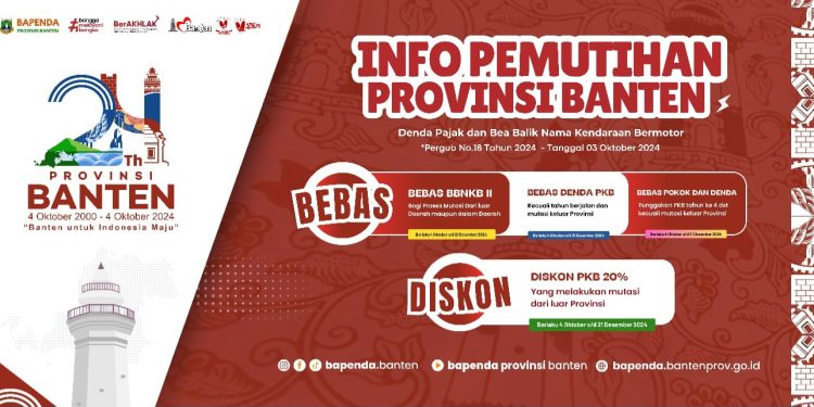 Pemutihan Denda PKB dan BBNKB Berlaku Hingga Akhir Desember 2024