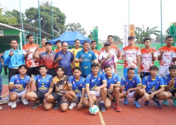 Maesyal Rasyid Buka Turnamen Bola Voli Loncatan Puri Permai Tigaraksa