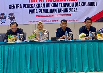 Selama Masa Kampanye, Bawaslu Kota Serang Awasi 34 Aktivitas Tiga Pasangan Calon