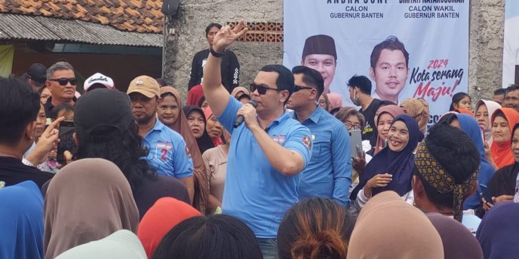Jika Menang di Pikada Kota Serang, Budi Rustandi Bakal Buat Perda CSR