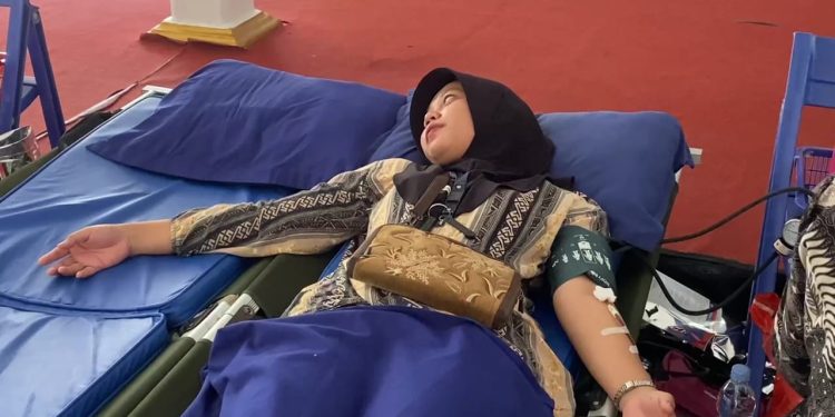 Bantu Stok Darah, KORPRI Lebak Gelar Donor Darah