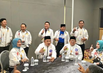 Debat Pilkada Tangerang: Mad Romli-Irvansyah Tiba di Hotel Aston Serang
